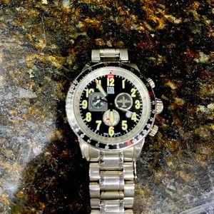 Men’s ESQ Swiss sterling silver watch